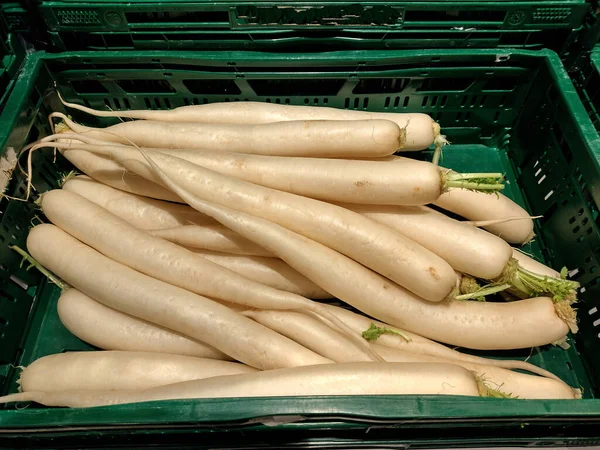 Daikon Radish Food Vegetable — Stockfoto