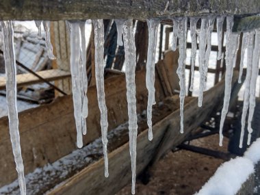 Kışın buz saçakları. Soğuk - Denizciler, Romanya
