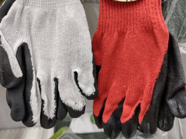 Bahçe eldivenleri - yakın çekim, eldivenler