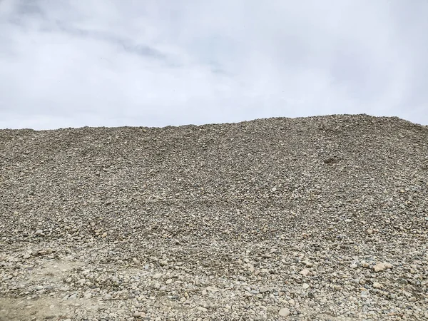 Pile Gravel Construction — Stock Photo, Image