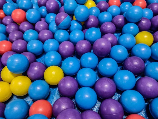 Красочные Мячи Детей Концепция Игры — стоковое фото
