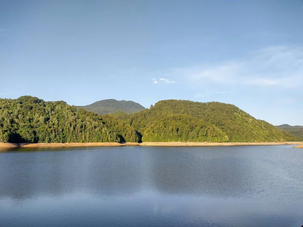 Firiza Lake Maramures County June 2022 Romania Period Water Level — Foto Stock