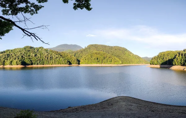 Firiza Lake Maramures County June 2022 Romania Period Water Level — Foto Stock