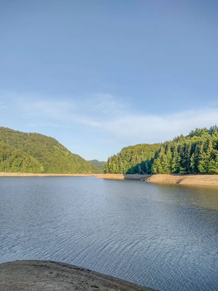 Firiza Lake Maramures County June 2022 Romania Period Water Level — Foto Stock