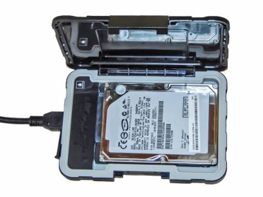 hard disk in a external disk storage enclosure