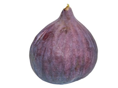 Beyaz arkaplanda taze incir izole edildi