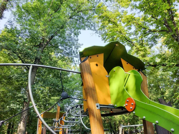 Slide Children Romania Playground — ストック写真