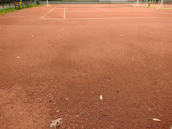 Amatörler Için Tenis Kortu Spor — Stok fotoğraf