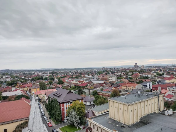 ルーマニア ルーマニアのバイア マーレ市の航空写真 — ストック写真