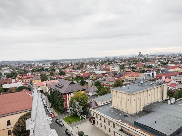 Letecký Pohled Město Baia Mare Rumunsko Září — Stock fotografie