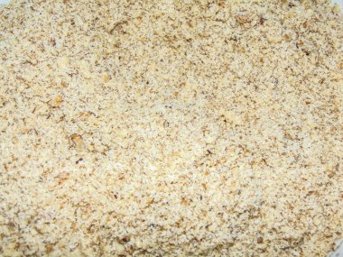 Toprak ceviz çekirdeklerini yakından çek