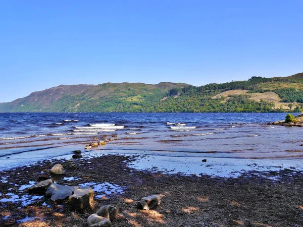 Bank of Loch Ness, Scottish Highlands, Scotland — 스톡 사진