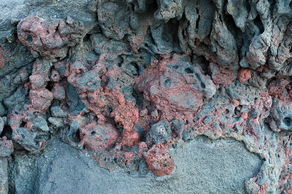 Roccia Vulcanica Caratteristica Dell Isola Stromboli Isole Eolie — Foto Stock