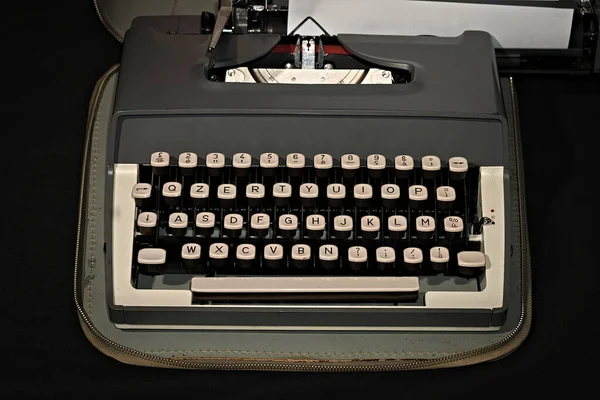 Vintage Old Typewriter Sixties — Stock Photo, Image