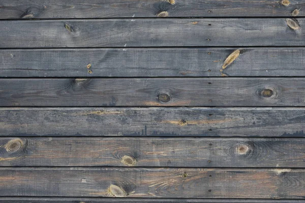 Old Grey Wooden Background Rustic Planks Knots Background Texture —  Fotos de Stock