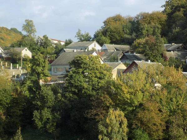 Holzhaus Ukrainischen Dorf — Stockfoto