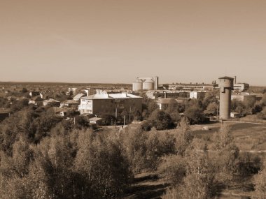 Pencereden şehre olan manzara. 