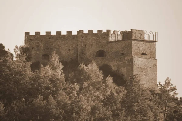 Γενική Άποψη Του Λόφου Castle — Φωτογραφία Αρχείου