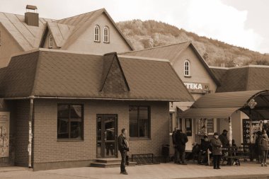 küçük bir kasaba sokak