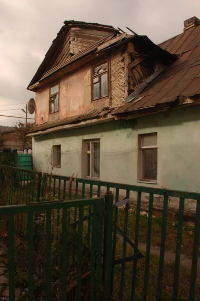 Ukraińska Wioska Stary Dom — Zdjęcie stockowe