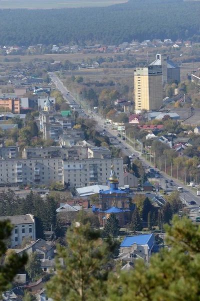 Pencereden Şehre Olan Manzara — Stok fotoğraf
