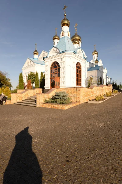 Igreja Todos Santos Pochayiv Mosteiro Santo Dukhovskoi — Fotografia de Stock
