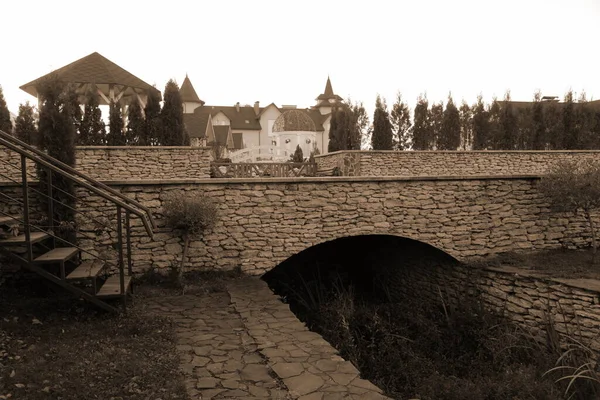 Küçük Bir Kasabanın Kenar Mahalleleri — Stok fotoğraf