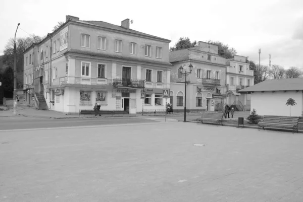 Une Petite Rue Vieille Ville Partie Historique Vieille Ville — Photo