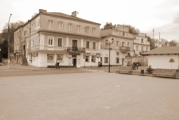 Une Petite Rue Vieille Ville Partie Historique Vieille Ville — Photo