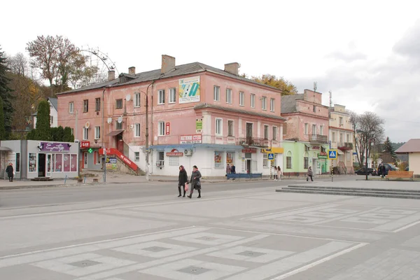 Une Petite Rue Vieille Ville Partie Historique Vieille Ville — Photo