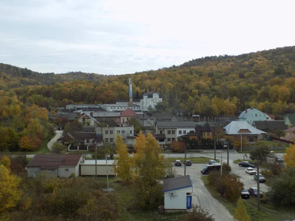 Vue Fenêtre Ville — Photo