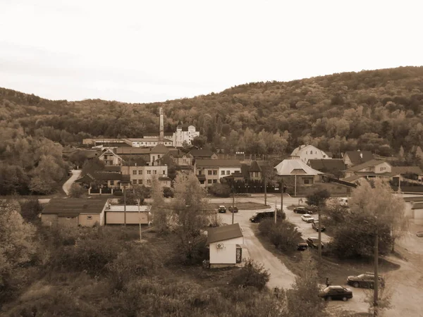 Vue Fenêtre Ville — Photo