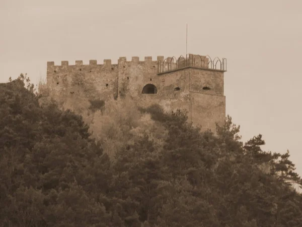 Γενική Άποψη Του Λόφου Castle — Φωτογραφία Αρχείου