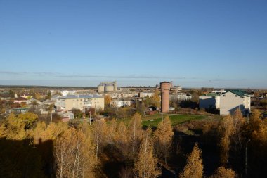 Pencereden şehre olan manzara.