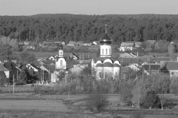 Keresztelő Szent János Templom Templom Város Szélén — Stock Fotó