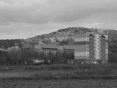 Pencereden şehre olan manzara.