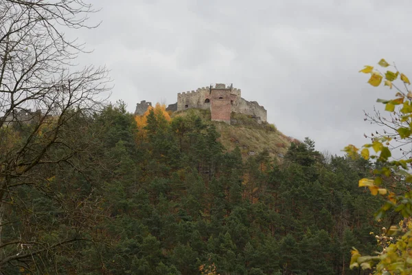 Vue Générale Colline Château — Photo