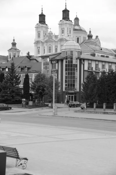 Het Historische Deel Van Oude Stad Oude Stad Centrale Straat — Stockfoto