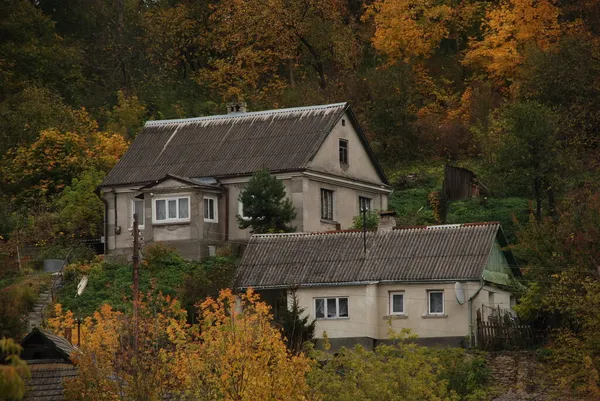 Wooden House Ukrainian Village — Stock Photo, Image