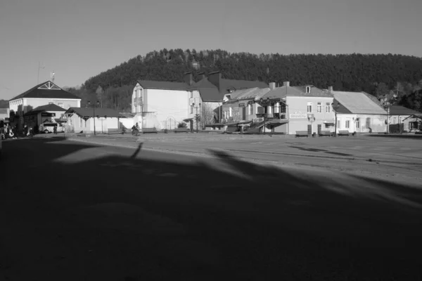 Une Petite Rue Vieille Ville Partie Historique Vieille Ville — Photo