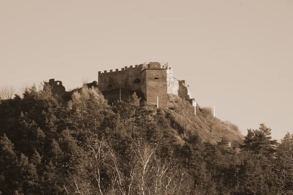 Vue Générale Colline Château — Photo