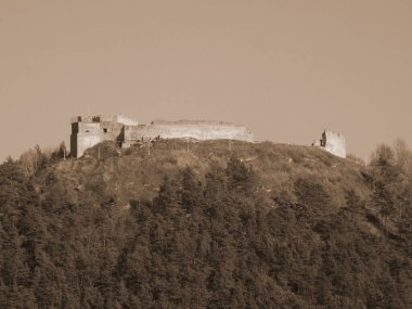 Castle Hill 'in genel manzarası          