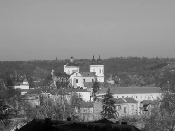 Historická Část Starého Města Staré Město Centrální Ulice Katedrála Transformace — Stock fotografie