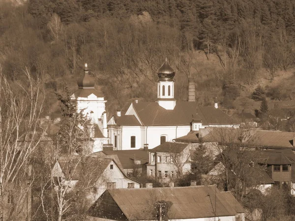 Historic Part Old Town Old Town Central Street Nicholas Cathedral — Stock Photo, Image