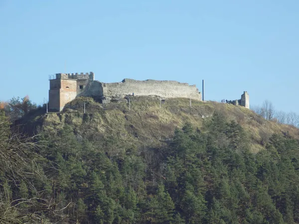 Yleisnäkymä Castle Hillille — kuvapankkivalokuva