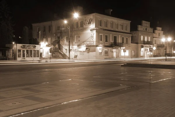 Uma Pequena Rua Cidade Velha Parte Histórica Cidade Velha — Fotografia de Stock