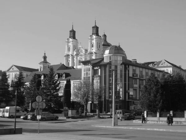 Het Historische Deel Van Oude Stad Oude Stad Centrale Straat — Stockfoto