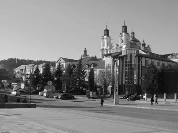 Historická Část Starého Města Staré Město Centrální Ulice — Stock fotografie