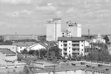 Pencereden şehre olan manzara.