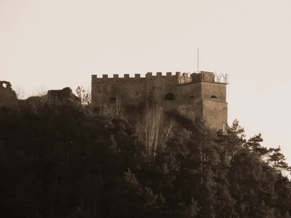 Veduta Generale Della Collina Del Castello — Foto Stock